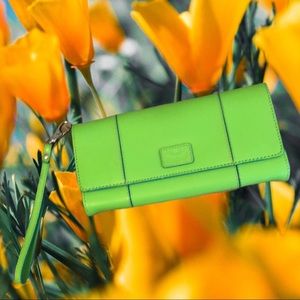 BAEKGAARD Women's Leather Wallet/Wristlet